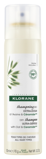 Droogshampoo met haver en ceramide 150 ml