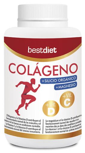 Bestdiet Collageen + organisch silicium 120 capsules