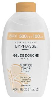 Byphasse Plaisir Tiar&eacute; Bloemen Douchegel 600 ml