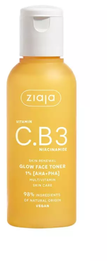 Ziaja Vitamine C.B3 Niacinamide Verhelderende Gezichtstoner 1% 120 ml
