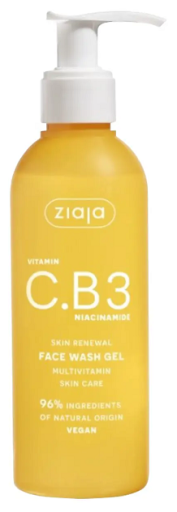 Ziaja Vitamine C.B3 Niacinamide Gezichtsreinigingsgel 190 ml