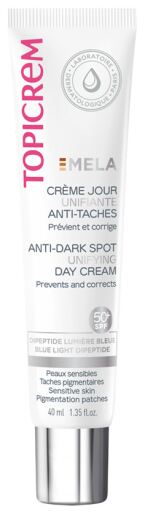 Topicrem Mela Unifying Anti-Vlekken Dagcr&egrave;me SPF 50+ 40 ml