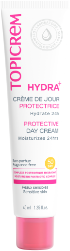 Topicrem Hydra+ Beschermende Dagcr&egrave;me SPF 50+ 40 ml