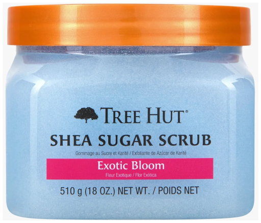 Tree Hut Exotische Bloom Suiker- en Shea Scrub 510 gr