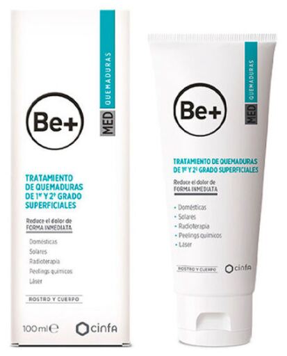 Be+ Med-brandwonden