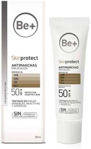 Be+ Skinprotect Anti-Vlek Preventie Cr&egrave;me SPF 50+ 50 ml