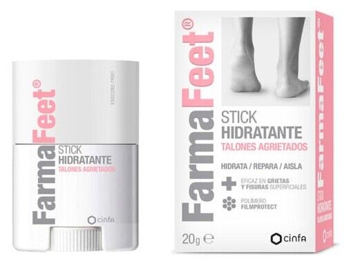 Cinfa Droogheid Hydraterende Bar voor Gebarsten Hielen 20 gr