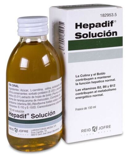 Reig Jofre Hepadif-oplossing 150 ml