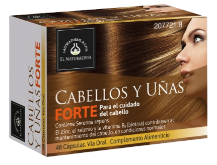 El Naturalista Haar en Nagels Forte 48 Capsules