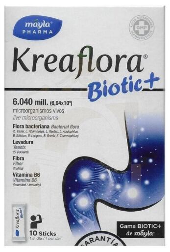 Mayla Pharma Kreaflora Biotic+ 10 stokjes