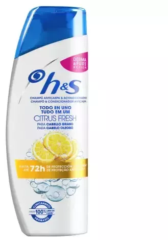 h&s Citrus frisse shampoo