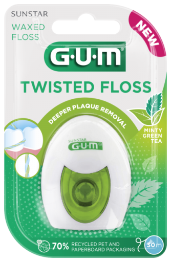 Gum Gedraaide Floss 350 Tandzijde