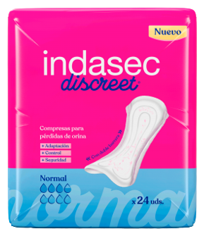 Indasec Discreet Normaal 24 eenheden