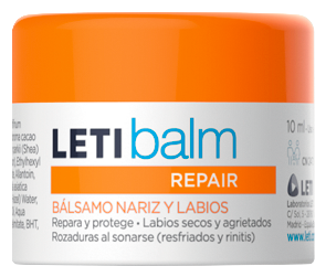Leti LETIbalm Pediatrische neus- en lipherstellende balsem 10 ml
