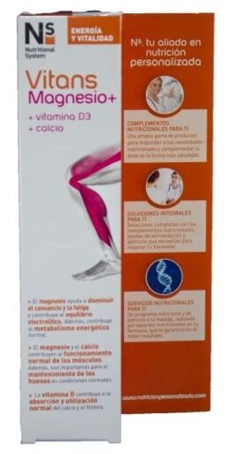 Ns Nutritional System Ns Vitans Magnesium+ 15 Capsules