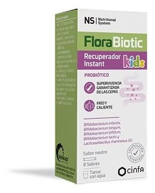 Ns Nutritional System Ns Florabiotic Instant Recovery Kids 8 zakjes