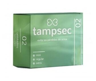 Tampsec Reguliere Incontinentie Tampons 2 Stuks