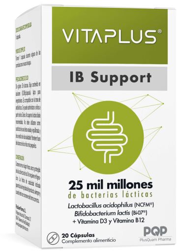 Plusquam Pharma Vitaplus IB-ondersteuning 20 capsules