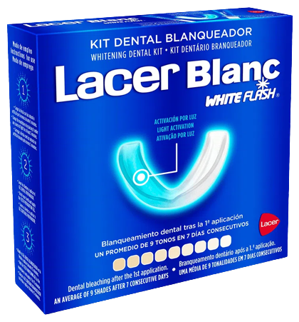 Lacer Blanc White Flash Tandenbleekset 3 Stuks