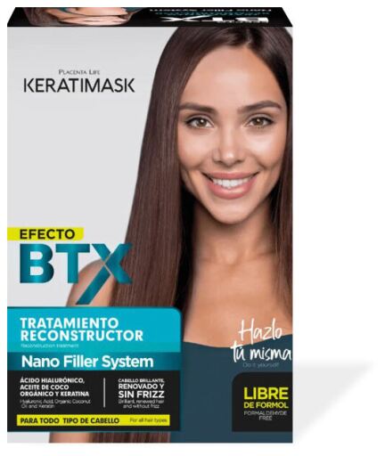 Be Natural Keratimask Btx-behandeling 3 stuks