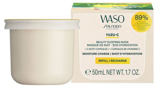 Shiseido Yuzu C Beauty Slaapmasker Navulling 50 ml