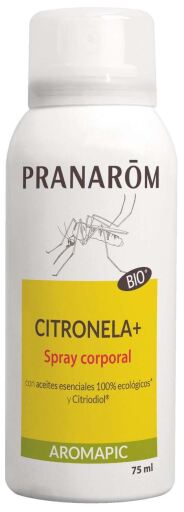 Pranarom Aromapic Biologische Citronella Lichaamsspray 75 ml