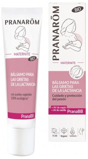 Pranarom Pranabb Maternity Balm Cracks Borstvoeding Bio 15 ml