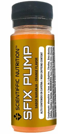 Scientiffic Nutrition Sfix Pump Pre-workout Sinaasappel 60ml