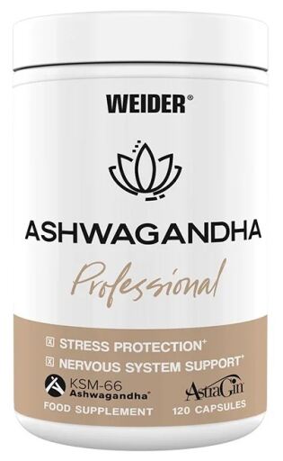 Weider Ashwagandha Professional 120 Plantaardige Capsules
