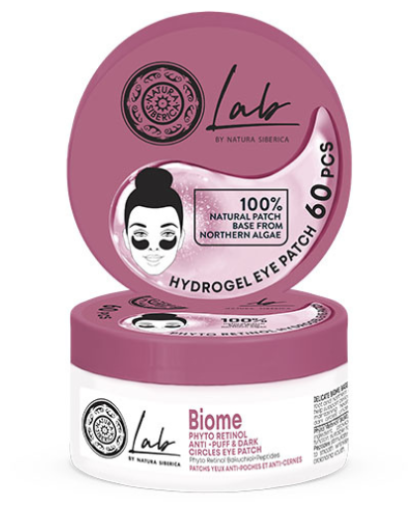 Natura Siberica Lab Biome Phyto Retinol-pleisters voor donkere kringen 60 eenheden