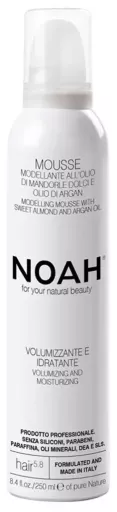 Noah Modellerende haarmousse met zoete amandelolie 250 ml