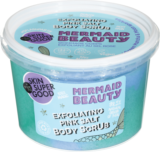 Organic Shop Skin Super Good Mermaid Beauty Roze Zout Scrub 250 ml
