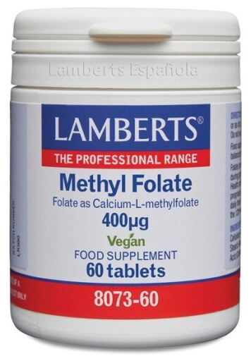 Lamberts Methylfolaat 400 mg 60 tabletten