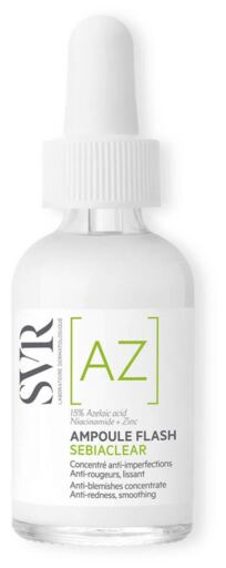 SVR Sebiaclear Ampoule Flash Geconcentreerde Gladmakende Cr&egrave;me 30 ml