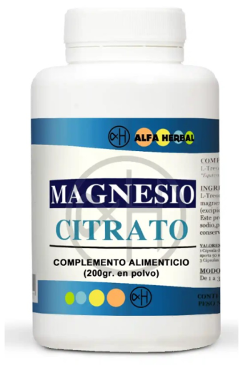 Alfa Herbal Magnesiumcitraatpoeder 200 gr