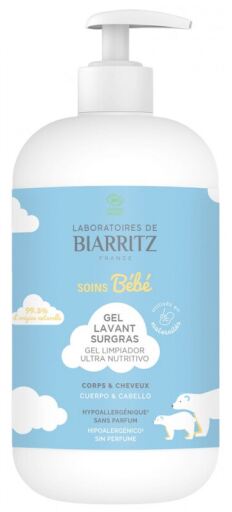 Laboratoires de Biarritz Baby Reinigingsgel 500 ml