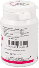 Tryptofaan Plus met Ashwagandha + Rhodiola + Magnesium 60 Tabletten