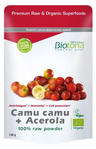 Biotona Camu Camu Acerola Rauw 150 gr