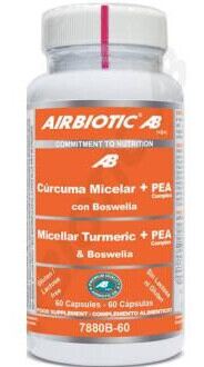 Airbiotic Micellair Kurkuma+Erwten Complex 60 Capsules