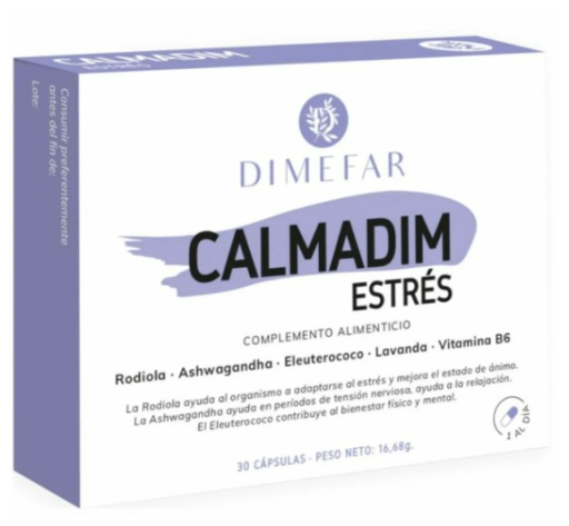 Dimefar Calmadim Stress 30 Capsules