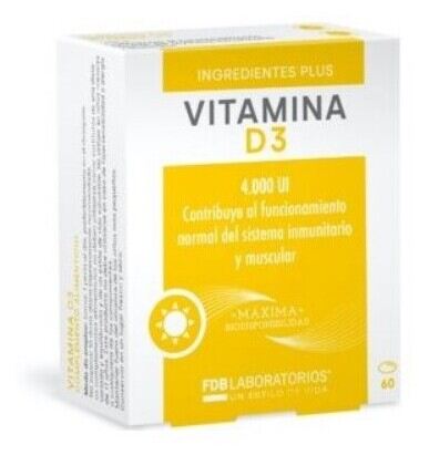 Vitamine D3 4000 Ui 60 Parels