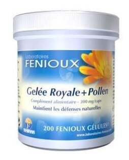 Fenioux Gelee Royale Koninginnengelei + Pollen 200 Capsules