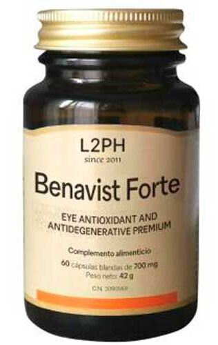 L2Pharma Benavist Forte Oog Antioxidant 60 Capsules