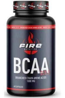 Fire Nutrition Bcaa-verhouding 2:1:1 1000 mg 60 capsules