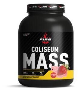 Fire Nutrition Coliseum Mass Gainer Aardbei 3 Kg
