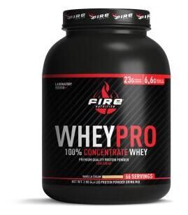 Fire Nutrition Wheypro Concentraat Vanille 2 Kg