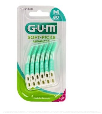 Gum Soft Picks Interdentale rager Normaal 60 stuks Groen