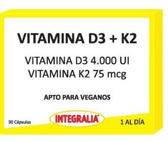 Integralia Vitamine D3+K2 30 veganistische capsules