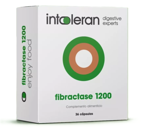 Intoleran Fibractase 1200 36 capsules