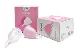 Irisana Pak Iriscup menstruatiecups+smeermiddelen+doekje in